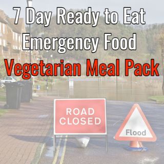 7 Day Ready to Eat  Emergency Food Pack vegetarian